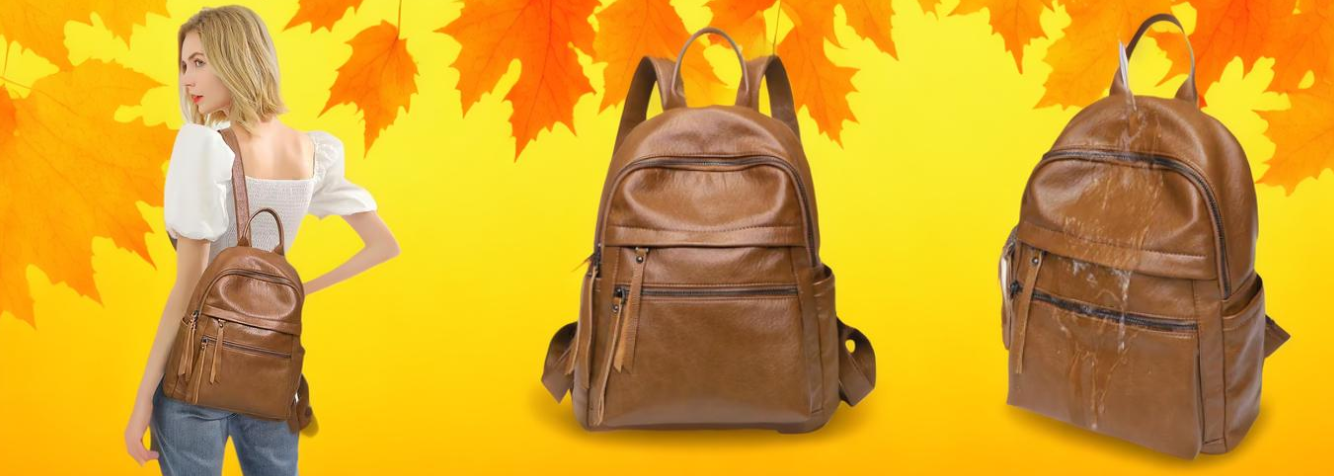 Autumn Limited Brown Backpack!