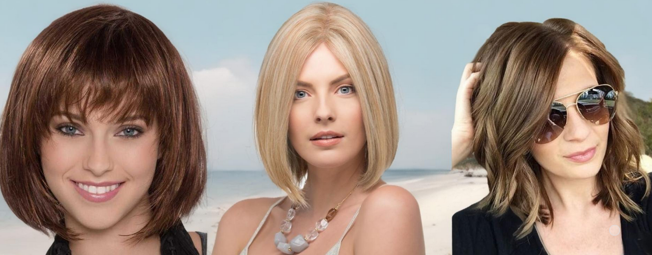 Enhance your summer look with a stylish bob wig!